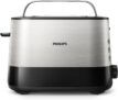 Philips Viva Collection Toaster – 2 Toastschlitze, 7 Stufen, Brötchenaufsatz, Auftaufunktion, Abschaltautomatik, Liftfunktion, schwarz (HD2637/90) für 26,94 € inkl. Versand (statt 43,70€)