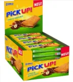 PiCK UP! Choco Hazelnut – Keksriegel knackige Vollmilchschokolade und Haselnusscremefüllung (24 x 28 g) ab 6,79 € inkl. Prime-Versand (statt 14,38 €)