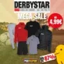 Picksport DERBYSTAR Sale mit Produkten ab 4,99 € zzgl. Versand + 5,5 % Newsletter-Rabatt