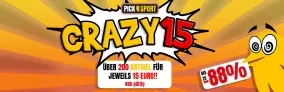 Picksport Festpreis Sale: über 200 Produkte für je 15 € zzgl. 4,99 € Versand + 5,5 % Newsletter-Rabatt