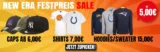 Picksport New Era Festpreis Sale + 5,5 % Newsletter-Rabatt ( Caps ab 6 €, Shirts für 7 €, Hoodies/Sweater für 15 € zzgl. Versand)