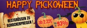 🎃 Picksport Restgrößen Halloween mit Artikeln ab 2,22 € zzgl. Versand + 5,5 % Extra-Rabatt