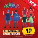Pj Masks Pyjamahelden Kinder Kostüm (3 Farben) Für 6,50 € Inkl. Versand (Statt 15,00 €)