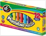 Plastelina AS 12 kolorów (Knetmassse) für 0,57 € inkl. Versand