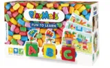 PlayMais Fun to Learn ABC Bastel-Set für Kinder ab 3 Jahren I Motorik-Spielzeug mit 550 Stück & 14 Motiv-Vorlagen zum Basteln für 9,33 € inkl. Prime-Versand (statt 15,90 €)