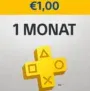 PlayStation Plus: 1 Monat Mitgliedschaft für 1,00 €