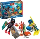 Playmobil Polizeitaucher mit Schatz 72078