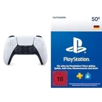 Playstation DualSense Wireless-Controller + 50 Store Guthaben PSN (Deutsches Konto [Code per Email])
