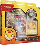 Pokémon-Sammelkartenspiel: Kollektion Pokémon Day 2026 (1 holografische Promokarte 1 Münze und 3 Boosterpacks) für 17,99 € inkl. Prime-Versand (statt 38,00 €)