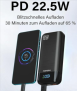 Power Bank 27.000mAh 22,5W – PD20W (USB C mit LED Display 3 Ausgängen & 2 Eingängen) für 12,99 € inkl. Prime-Versand (statt 25,99 €)