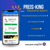 Preis King Keyword Alarm: Dein Persönlicher Schnäppchen-Butler Auf Telegram!