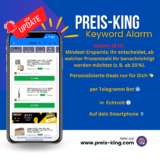 Preis King Keyword Tracker Alarm: Dein Persönlicher Schnäppchen – Newsletter Auf Telegram!