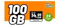 100 GB Telekom Allnet-Flat (5G)für 14,99 € mtl.