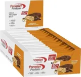 Premier Protein High Protein Bar Chocolate Caramel 16er Pack (16x40g) ab 11,56 € inkl. Prime-Versand