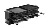Princess Raclette 8 Piano-Schwarz für 30,04 € inkl. Versand (statt 60,37 €)