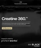 Protein Works Creatine 360 – BLACK Innovation Kreatin-Monohydrat (250g Geschmacksneutral 83 Portionen)