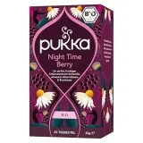 Pukka Bio Früchtetee Night Time Berry Kamille Schwarze Johannisbeere & Brombeere (20 Teebeutel) Für 2,99 € Inkl. Prime-Versand (Statt 3,99 €)
