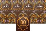 Pukka Cacao Chai Bio Gewürztee 4er Pack (4×20 Beutel)