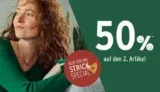 Ernstings Family: Fein Strick Super Sale 50 % auf den 2. Artikel