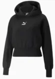 Puma Classics Cropped Fleece Damen Hoodie (Gr. XS bis XL, 2 Farben) für 20,97 € inkl. Versand
