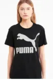 Puma Classics Logo Damen T-Shirt (4 Farben, Größe XS bis XL) für je 9,34 € inkl. Versand (statt 17,95 €)