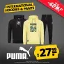 Puma International Herren Kapuzen Sweatshirt (2 Farben, Gr. XS bis XL) für 34,94 € inkl. Versand