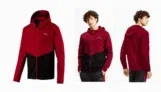 PUMA Reactive FZ – Herren Sweatjacke in Rot (Gr. S bis L) für 35,11 € inkl. Versand statt 58,99 €