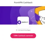 PureVPN mit 130% Cashback bei TopCashback – VPN-Abo kann günstiger als gratis werden