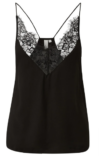 S.Oliver Blusentop mit Spitze (2124996) schwarz für 7,87 € inkl. Versand (statt 24,02 €)