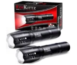 REHKITTZ Taschenlampe, Extrem Hell Tragbare Handlampe 2 Stück