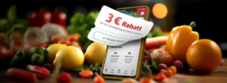 REWE App: 3 € Rabatt mit Bonus Coupon (vom 02.09. bis 08.09.)