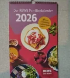 Gratis 🗓️ REWE Familienkalender 2026 zur Abholung in den Filialen
