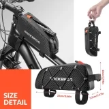 ROCKBROS Fahrrad Rahmentasche – kompakte 1-Liter-Tasche