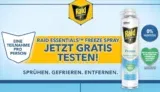 Gratis Testen: Raid Essentials Freeze Spray Insektenspray 🦟 (Kauf bei DM – 100% Cashback)