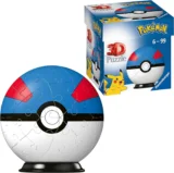 Ravensburger 3D Puzzle 11265 – Puzzle-Ball Pokémon Pokéballs – Superball für 9,99 € inkl. Prime-Versand (statt 12,06 €)