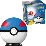 Ravensburger 3D Puzzle 11265 – Puzzle-Ball Pokémon Pokéballs – Superball für 9,99 € inkl. Prime-Versand (statt 12,06 €)