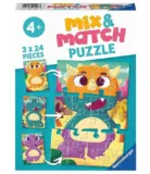 Ravensburger Kinderpuzzle – 05197 Mix&Match Niedliche Dinos für 3,99 € inkl. Prime-Versand (statt 10,49 €)