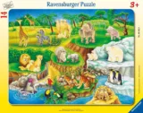 Ravensburger Kinderpuzzle – 06052 Zoobesuch Rahmenpuzzle für Kinder ab 3 Jahren für 7,50 € inkl. Prime-Versand (statt 10,50 €)