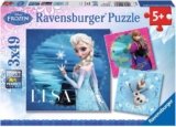 Ravensburger Kinderpuzzle – 09269 Elsa, Anna & Olaf – Puzzle (3x 49 Teile) für 8,99 € inkl. Prime-Versand (statt 11,55 €)