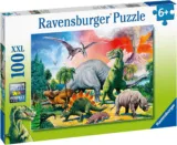 Ravensburger Kinderpuzzle – 10957 Unter Dinosauriern (100 Teile) für 6,99 € inkl. Prime-Versand (statt 11,95 €)