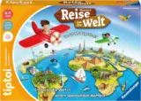 Ravensburger tiptoi Spiel 00117 Unsere Reise um die Welt – Lernspiel ab 4 Jahren für 14,99 € inkl. Prime-Versand (statt 19,98 €)