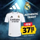 Real Madrid adidas Heim AUTHENTIC Herren Trikot IX8095 (Gr. XS bis 2XL)