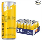 Red Bull Energy Drink Yellow Edition Tropical (24 x 250 ml) für 22,50 € inkl. Prime-Versand zzgl. Pfand