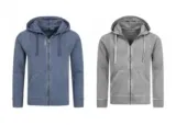 Reebok El Pigment Herren Kapuzen Sweatjacke in Blau & Grau – für 29,94€ inkl. Versand statt 42€