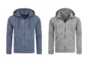 Reebok El Pigment Herren Kapuzen Sweatjacke in Blau & Grau für 29,94€ inkl. Versand statt 42€