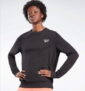 Reebok Identitiy French Terry Crew Sweatshirt (Grau o. Schwarz, Gr. 2XS bis XL) für 24,00 € inkl. Versand (statt 39,90 €)