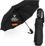 Regenschirm sturmfest mit Auf-Zu-Automatik für 8,07 € inkl. Prime-Versand (statt 12,99 €)