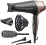 Remington Haartrockner Curl & Straight Ionen D5707 (2200W, inkl 3 Stylingaufsätze: konisch & Locken-Stylingdüse & Diffusor, 45mm Rundbürste) für 31,34 € inkl. Prime-Versand