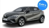 Renault Captur TCe 140 EDC R.S. Line mit 140 PS ab 152,67 € / Monat + 810,00 € einmalig – LF 0,48 (Privatleasing)