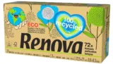 Renova 100% RECYCLED Facial Tissues 72 Sheets (Kosmetiktücher) für 1,10 € inkl. Prime-Versand (statt 1,99 €)